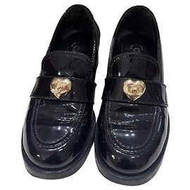 Mocassins Chanel à plateforme cœur en cuir taille 36 Multicolore