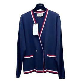 Gucci Blue Wool Knitwear Multiple colors
