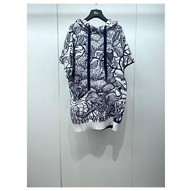 Autre Marque Pull à capuche Dior imprimé jungle en coton Multicolore