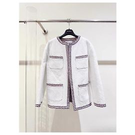 Casaco Chanel 19P de Tweed Multicor Tamanho 36 Multicor