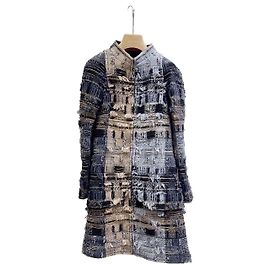 Manteau Chanel en Tweed Multicolore