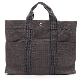 Hermès Borsa Tote Hermes Herline MM Marrone