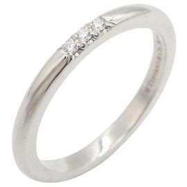 Autre Marque Tiffany & Co. Platinum Wedding Ring Silvery Other