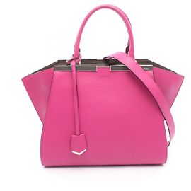 Fendi Trois Jours 2-Way Handtasche Pink