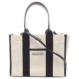Balenciaga Hardware Tote S - 2-Way Handtasche Schwarz Roh