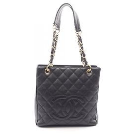 Chanel Matelassé PST Tote Bag Black