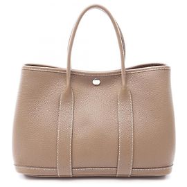 Hermès Sac cabas Hermes Garden Party TPM Marron
