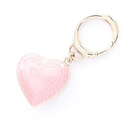 Accesorio Espejo con Colgante de Corazón Christian Dior Rosa Dorado