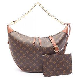 Louis Vuitton Loop Hobo 2-Way Schultertasche Braun