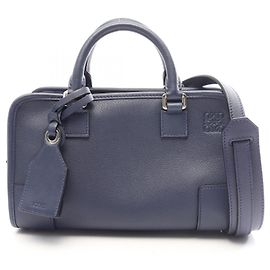 Loewe Amazona 23 2-Way Handbag Navy blue