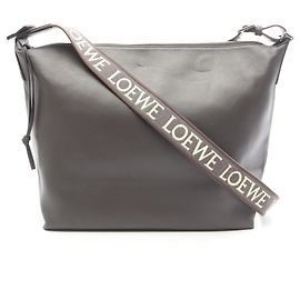 Loewe Cuby Regular Schultertasche Braun