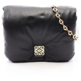 Bolso Puffer Goya Loewe Negro