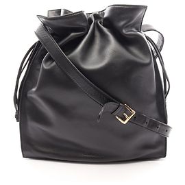 Borsa a mano/Borsa a tracolla Loewe Flamenco in pelle nera Nero
