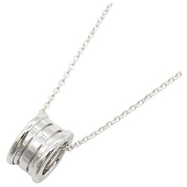 Bulgari Collier Bvlgari B-zero1 en or blanc 18K Argenté
