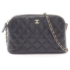 Chanel Matelassé Classic Handbag Black