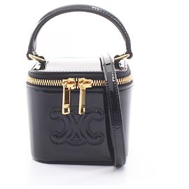 Céline Borsa Celine Cuile Triomphe Mini Vanity Case Nero