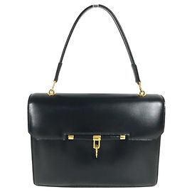 Hermès Bolsa Hermes Vintage Paroniere Preto