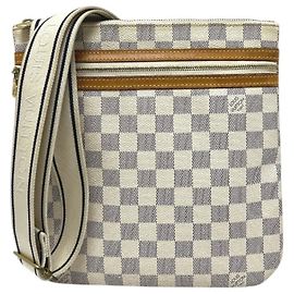 Louis Vuitton N51112 Pochette Bosphore Bag Blanco