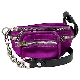 Alexander Wang Attika Mini Fanny Pack Shoulder Bag Roxo