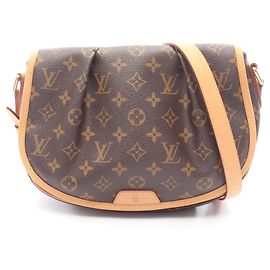 Borsa Louis Vuitton Menilmontant PM Marrone