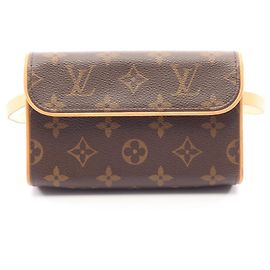 Louis Vuitton Pochette Florentine Waist Bag Marron