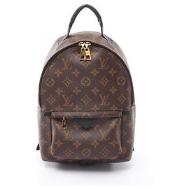 Louis Vuitton Palm Springs PM Monogram Rucksack/Handtasche Braun Schwarz