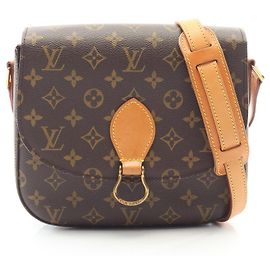 Bolsa de Ombro Louis Vuitton Saint Cloud GM Marrom Monograma