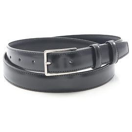 Céline Celine BC-17 25mm Ledergürtel für Herren Schwarz