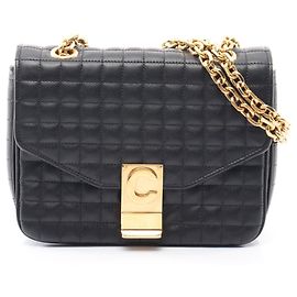 Céline Bolsa de Ombro Celine C Small Preto