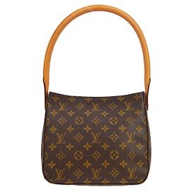 Louis Vuitton Looping Monogram Canvas MM Braun