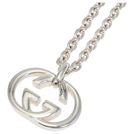 Gucci Interlocking G Silver Necklace Other