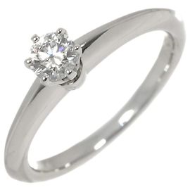 Autre Marque Bague solitaire en diamant et platine Tiffany & Co. Autre