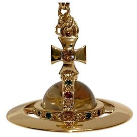 Collier pendentif Small Orb Vivienne Westwood Doré