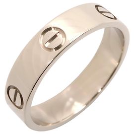 Cartier Love Ring in 18K Weißgold Silber