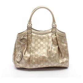 Sac à main Gucci Sukey Guccissima Doré