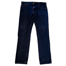 Autre Marque AMI Alexandre Mattiussi Dark Wash Denim Jeans Dunkelblau