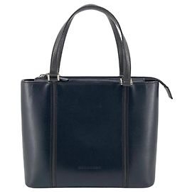 Bolsa de mão Burberry em couro preto Preto