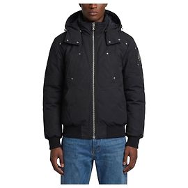 Moose Knuckles Padded Ballistic bomber jacket Black