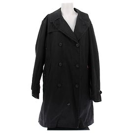 Supreme Trench Coat Black Cotton Black