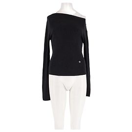 Autre Marque LILYSILK Black Silk Sweater Black