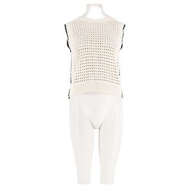 Autre Marque Pull en coton blanc LILYSILK Blanc
