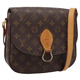 LOUIS VUITTON Monogram Saint Cloud GM Shoulder Bag M51242 LV Otro
