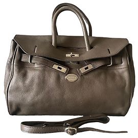 Mac Douglas Handtasche aus Leder in Taupe Braun