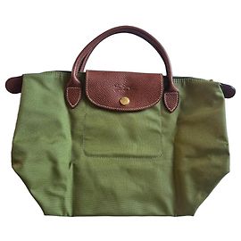 Longchamp Le Pliage Handtasche in Grün Grün