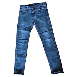 Levi's 512 Slim Taper Vaqueros Mujer - Denim Gris Oscuro W30 L32 Azul oscuro