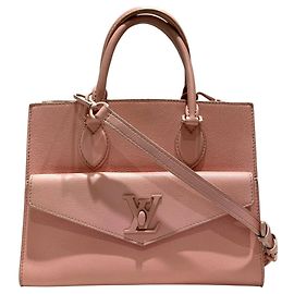Sac Louis Vuitton Lockme Tote PM Marron Autre