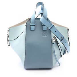 Sac à main 2-Way Loewe Hammock Small Bleu