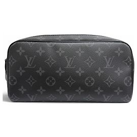Trousse de toilette Louis Vuitton Monogram Eclipse Noir