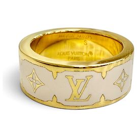 Louis Vuitton M1565S Flight Mode Ring Weiß