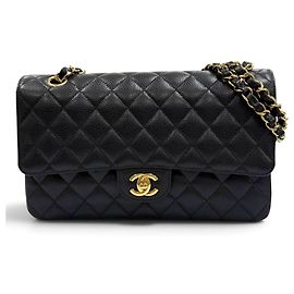 Chanel A01112 Matelassé Shoulder Bag Black